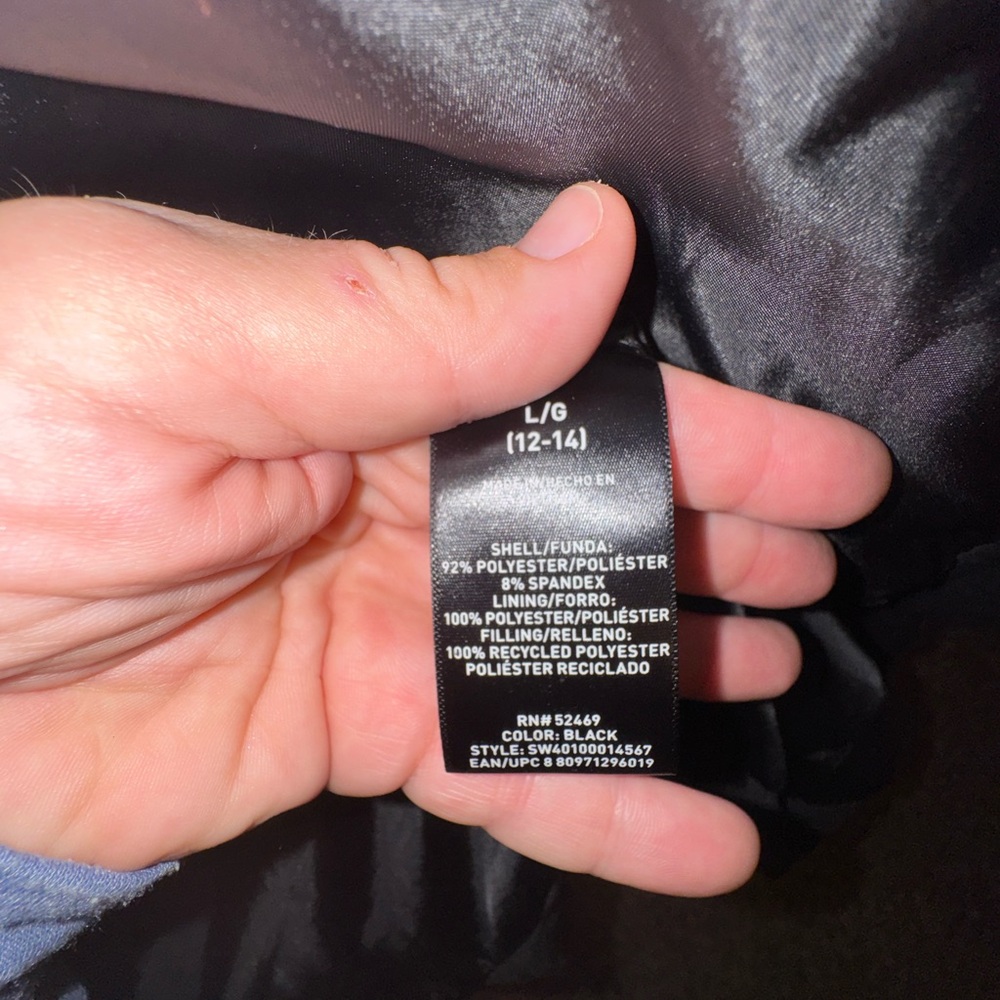Swiss Tech Black Quilted Jacket - Picture 4 of 6